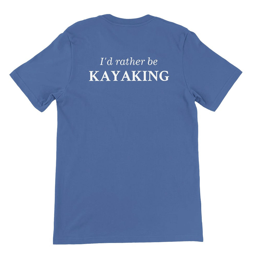 Thumbnail: "I'd rather be KAYAKING" Premium T-Shirt v2