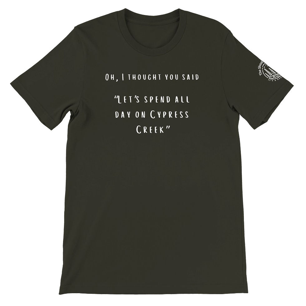 Thumbnail: "I Thought You Said Cypress Creek" Sleeve Logo - Premium T-Shirt