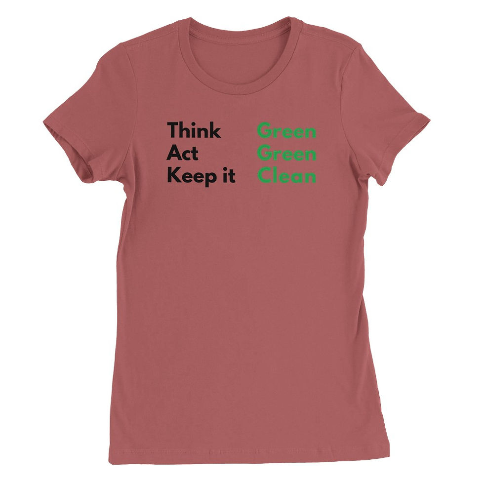 Thumbnail: "Keep it Clean" Premium Women's Crewneck T-Shirt