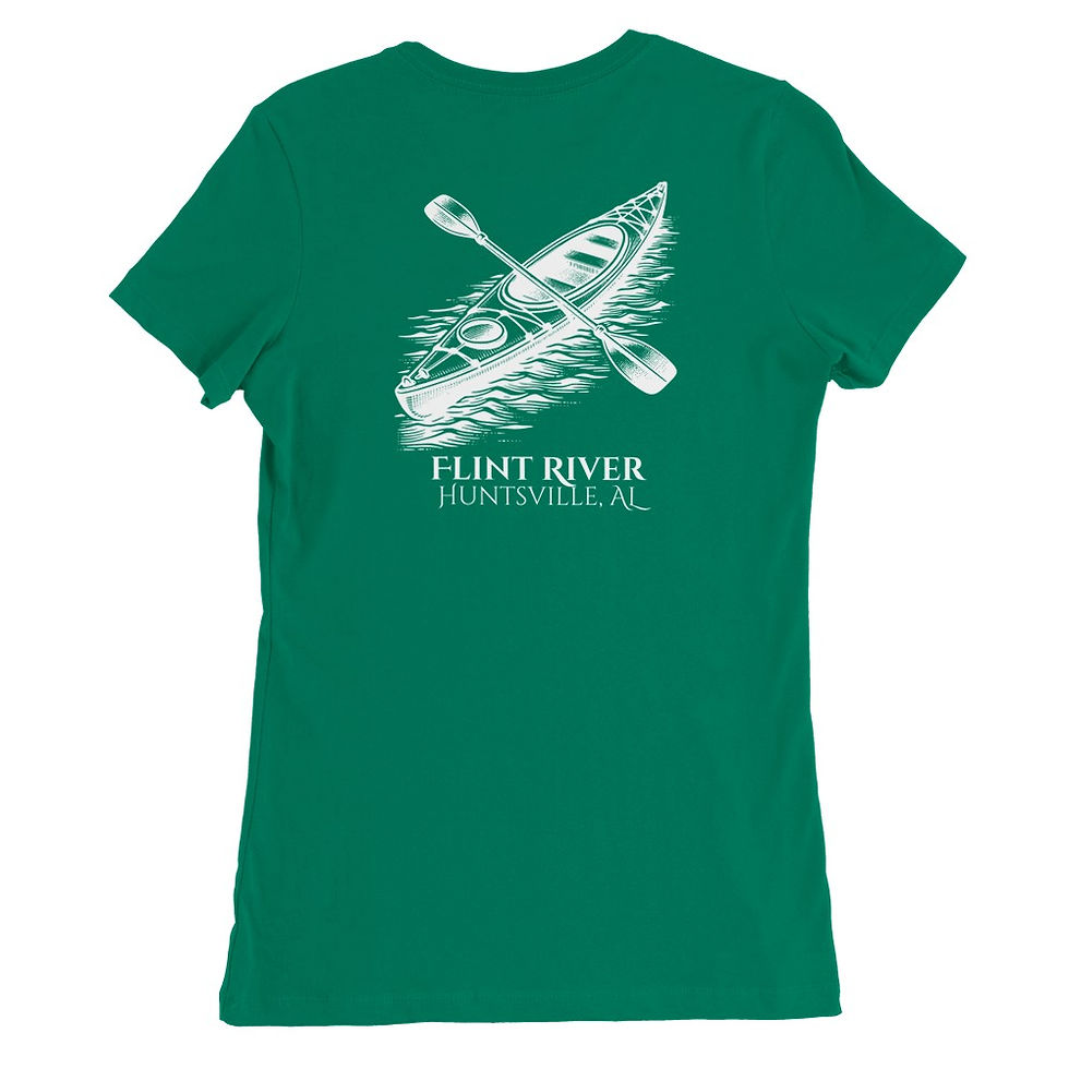 Thumbnail: "Flint River - Huntsville, AL" Premium Women's Crewneck T-Shirt