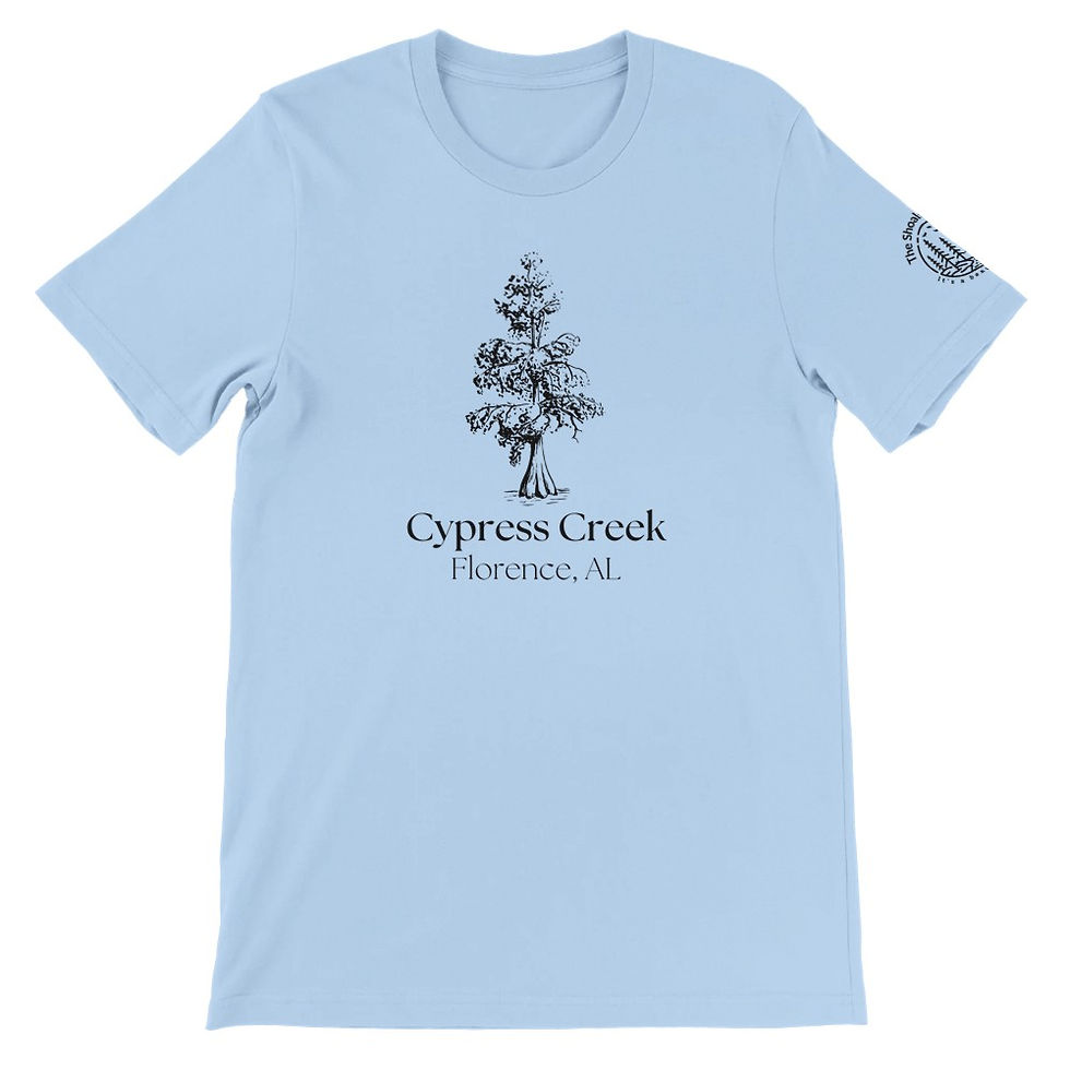 Thumbnail: "Cypress Creek" Sleeve Logo - Premium T-Shirt