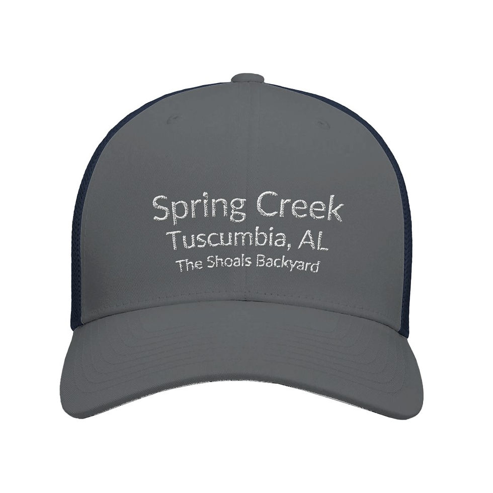Thumbnail: "Spring Creek" Adult 6-Panel Trucker Cap