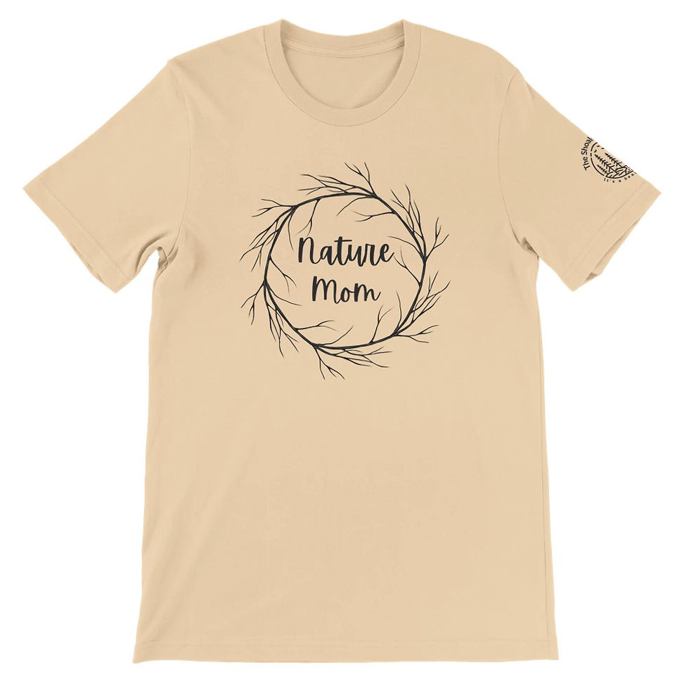 Thumbnail: "Nature Mom" Premium Unisex Crewneck T-shirt