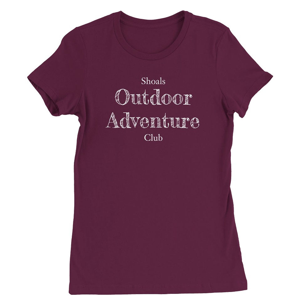 Thumbnail: "Outdoor Adventure Club" Premium Women's Crewneck T-Shirt
