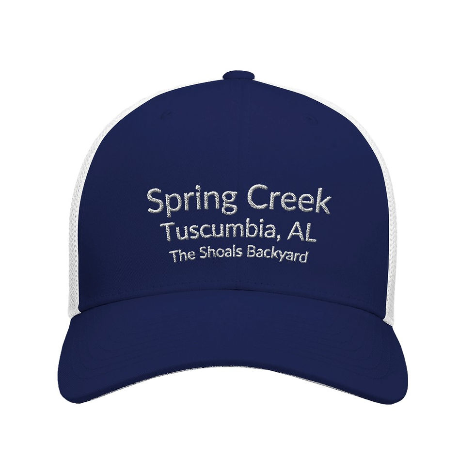 Thumbnail: "Spring Creek" Adult 6-Panel Trucker Cap