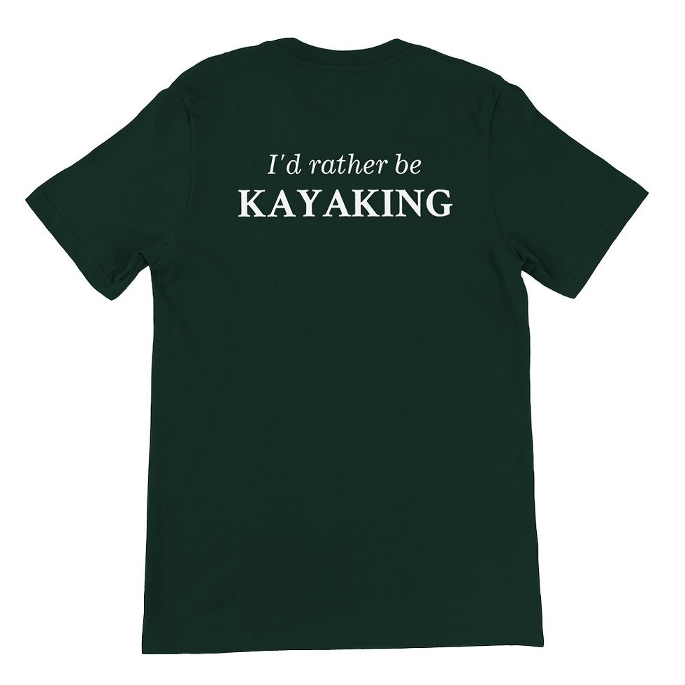 Thumbnail: "I'd rather be KAYAKING" Premium T-Shirt v2