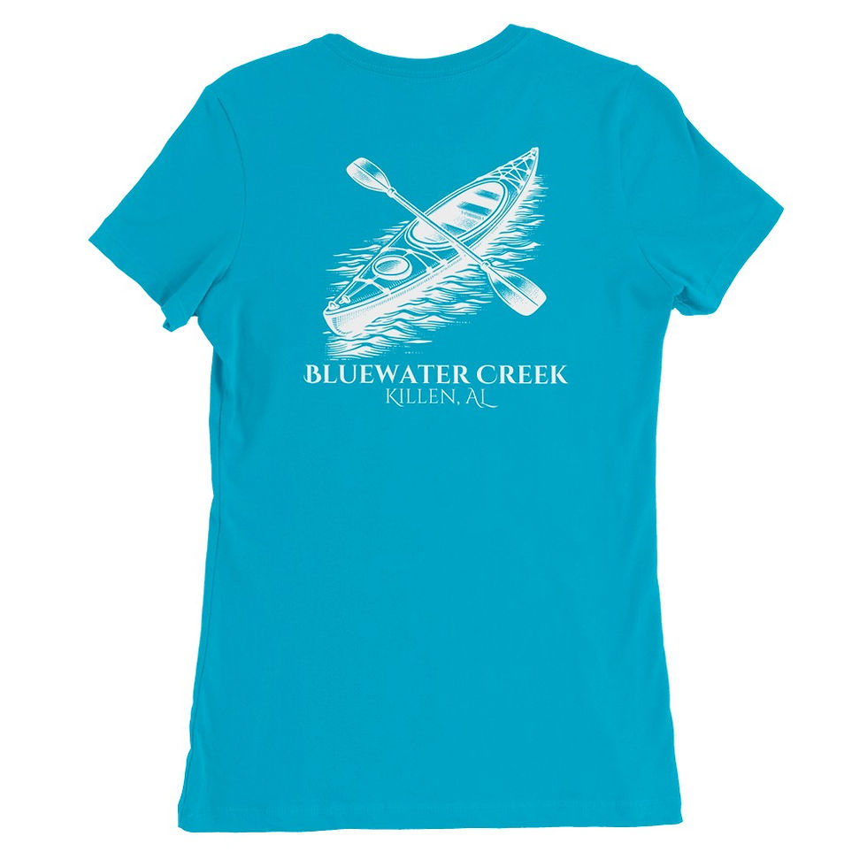 Thumbnail: "Bluewater Creek" Premium Women's Crewneck T-Shirt