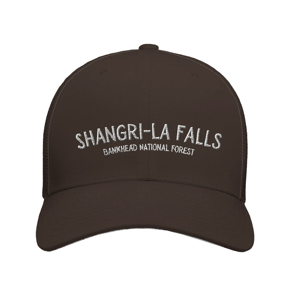 Thumbnail: "Shangri-la Falls" Adult 6-Panel Trucker Cap