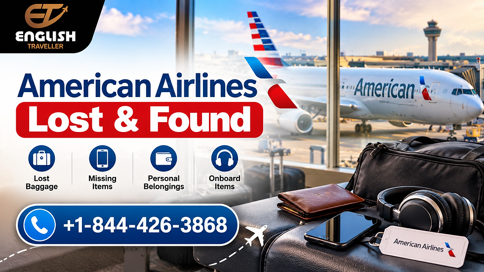 How Can You Recover Lost Items on an American Airlines Flight?