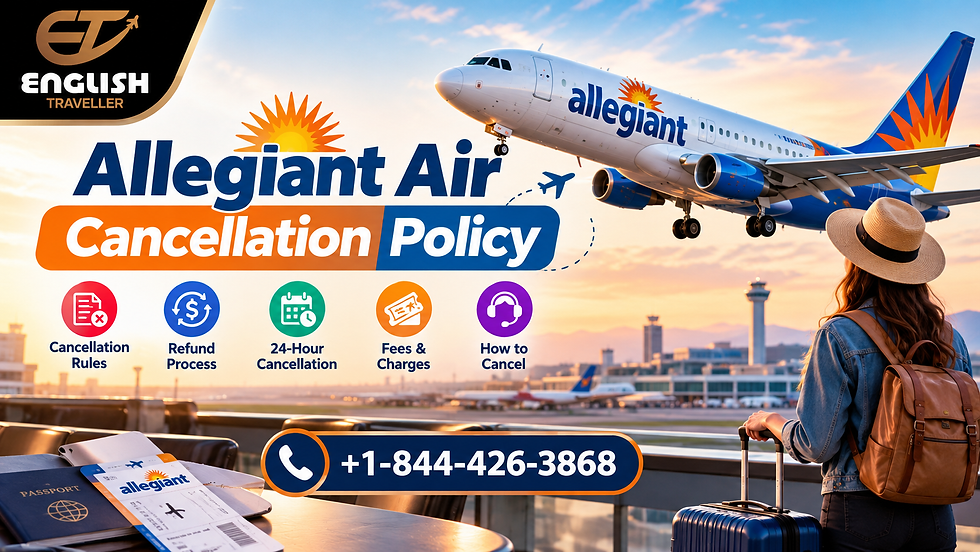 Allegiant Air Cancellation Policy: Fees, Refund Rules & How to Cancel a Flight