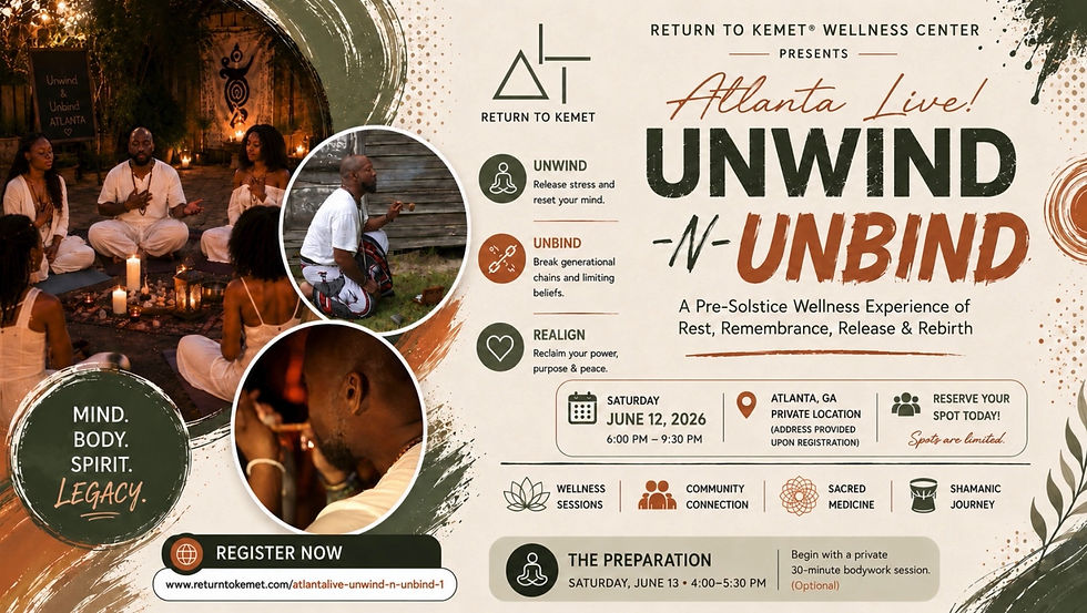 Atlanta Live: Unwind N Unbind