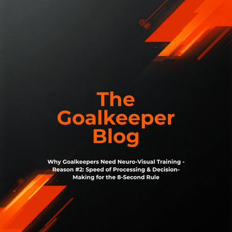 Title card for "The Goalkeeper Blog."