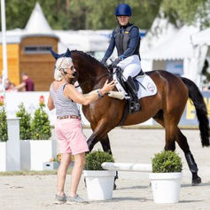 Lulu mit Lucinda in Luhmühlen