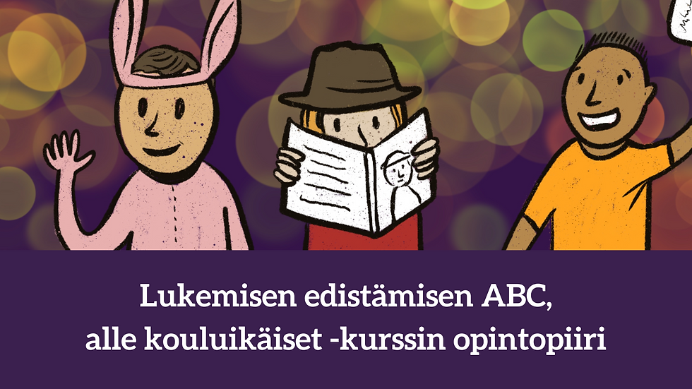 Lukemisen edistämisen ABC, osa 1-kurssin opintopiiri
