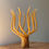 Thumbnail: Pure beeswax tulip candelabra centerpiece candle