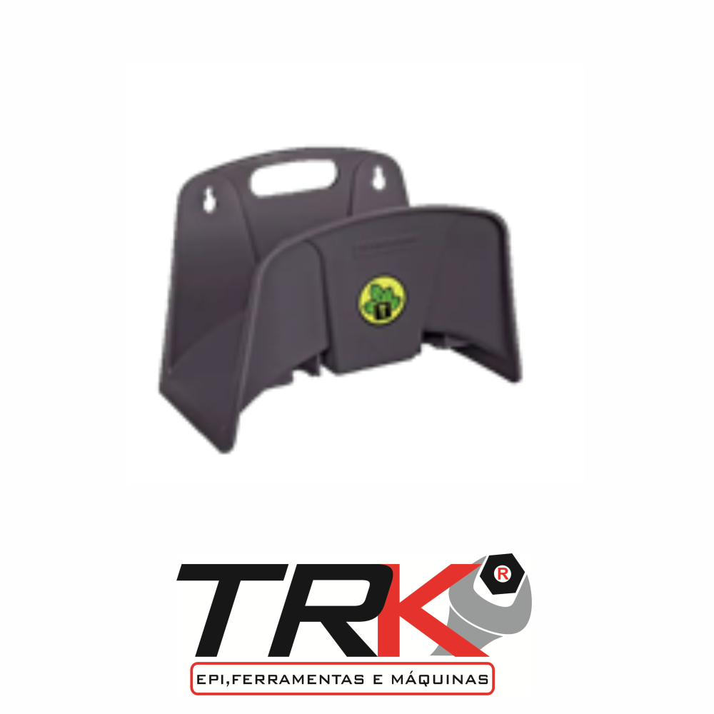 SUPORTE MANGUEIRA JARDIM PAREDE PLASTICO