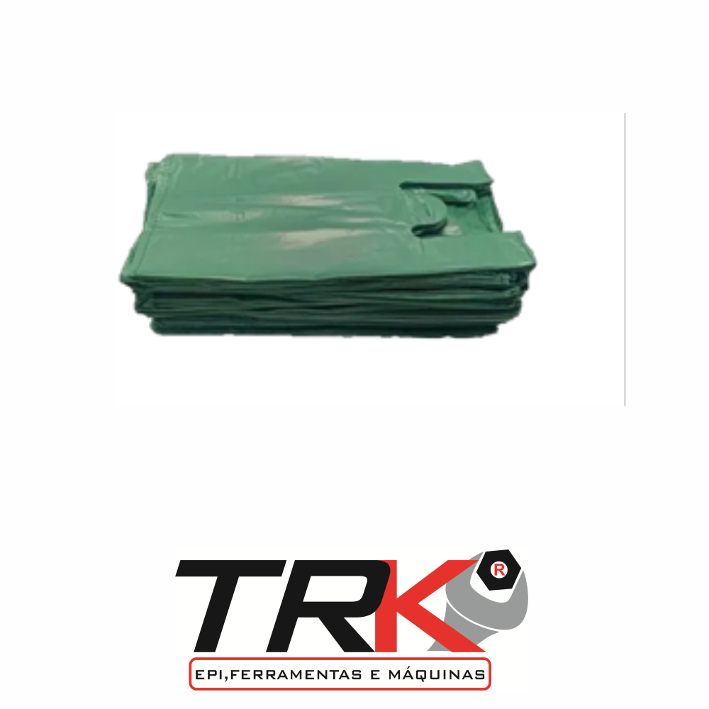 SACOLA PLASTICA VERDE REFORC 40 X 50  C/5KG