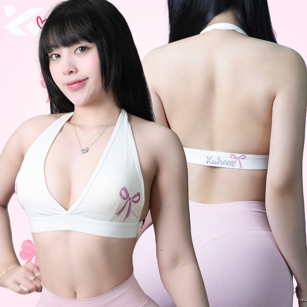 Thumbnail: Áo Bra Nữ Nơ Kim Tuyến Có Mút - BRA4, ảnh sản phẩm 4.