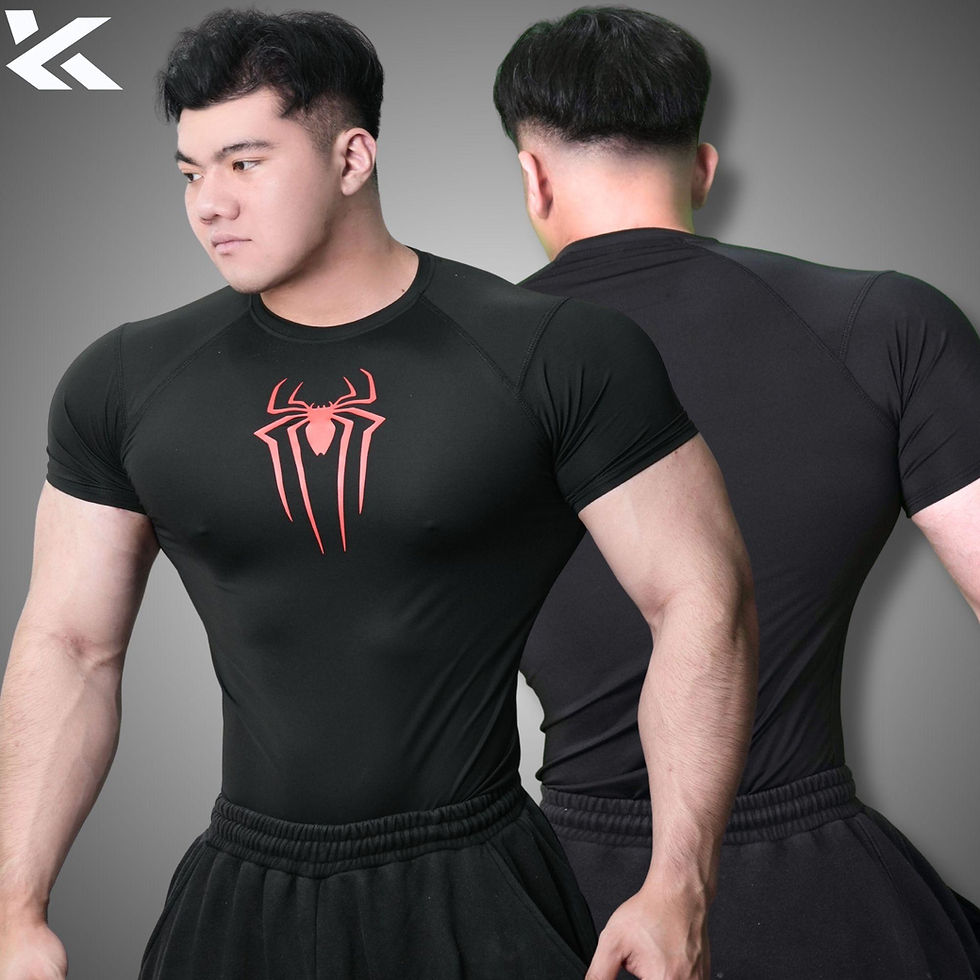 Hình thu nhỏ: Áo Ôm Body Nam Nhện Spider - OB3, ảnh sản phẩm 5.