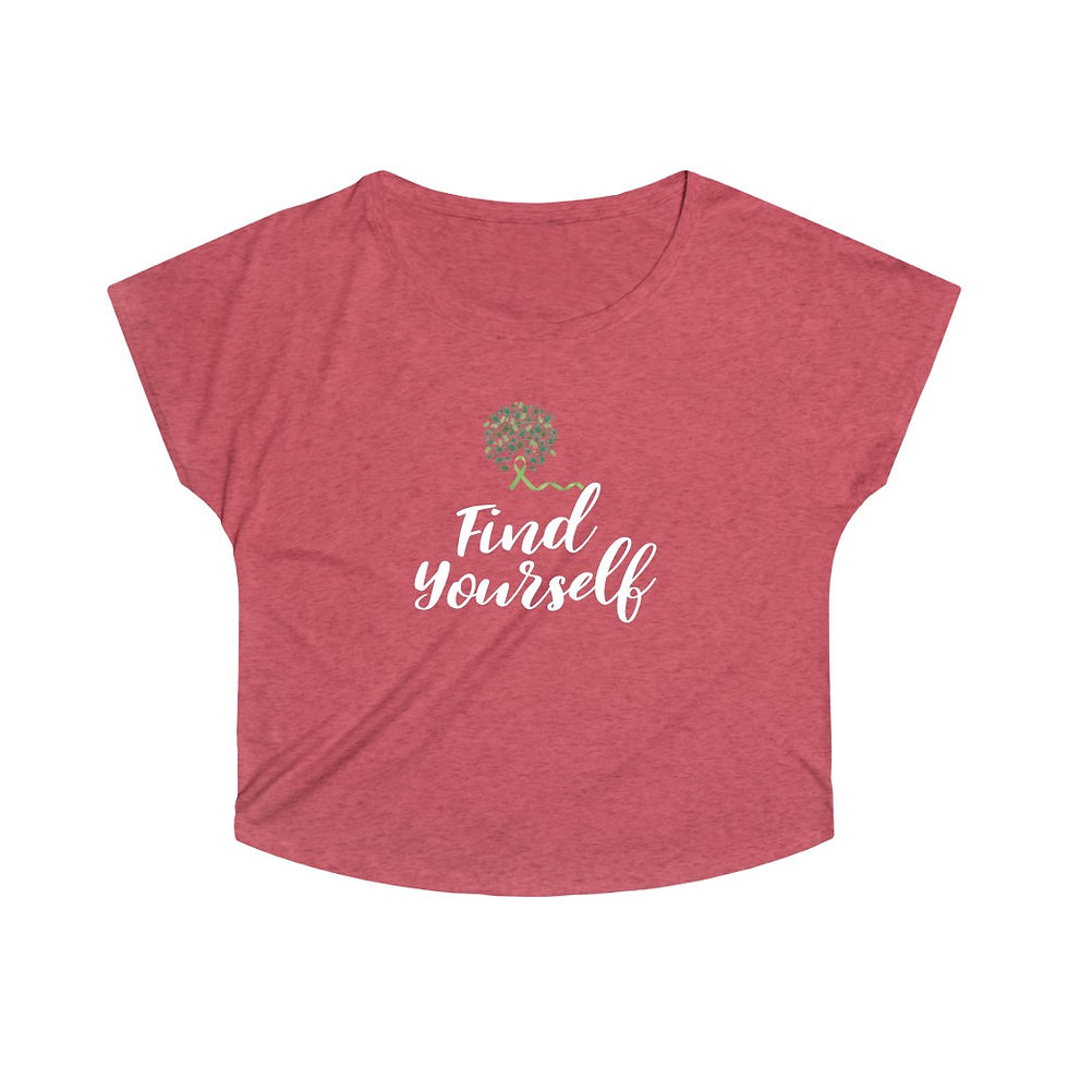 Thumbnail: Women's Tri-Blend Dolman