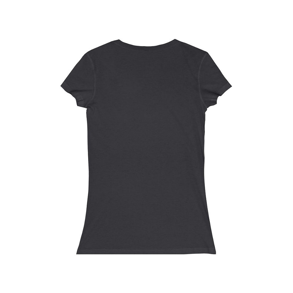 Thumbnail: Women's Jersey Short Sleeve V-Neck Tee