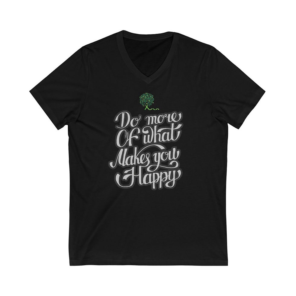 Thumbnail: Unisex Jersey Short Sleeve V-Neck Tee
