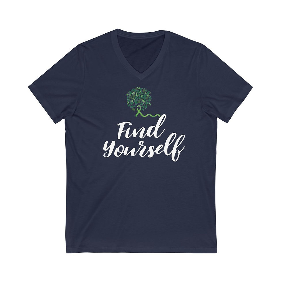 Thumbnail: Unisex Jersey Short Sleeve V-Neck Tee