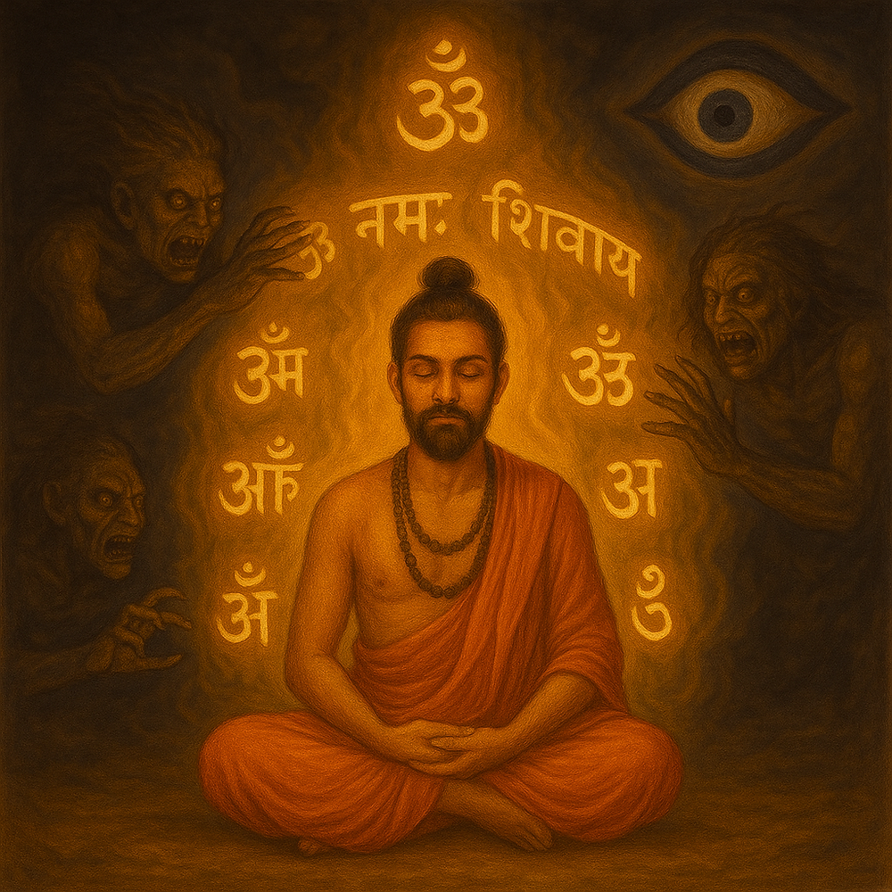 Mani Raksha Maha rakshakara mantras (ultimate defensive mantras):
