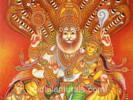 Different mūrtis of lord Narasiṁha according to the Āgamas: