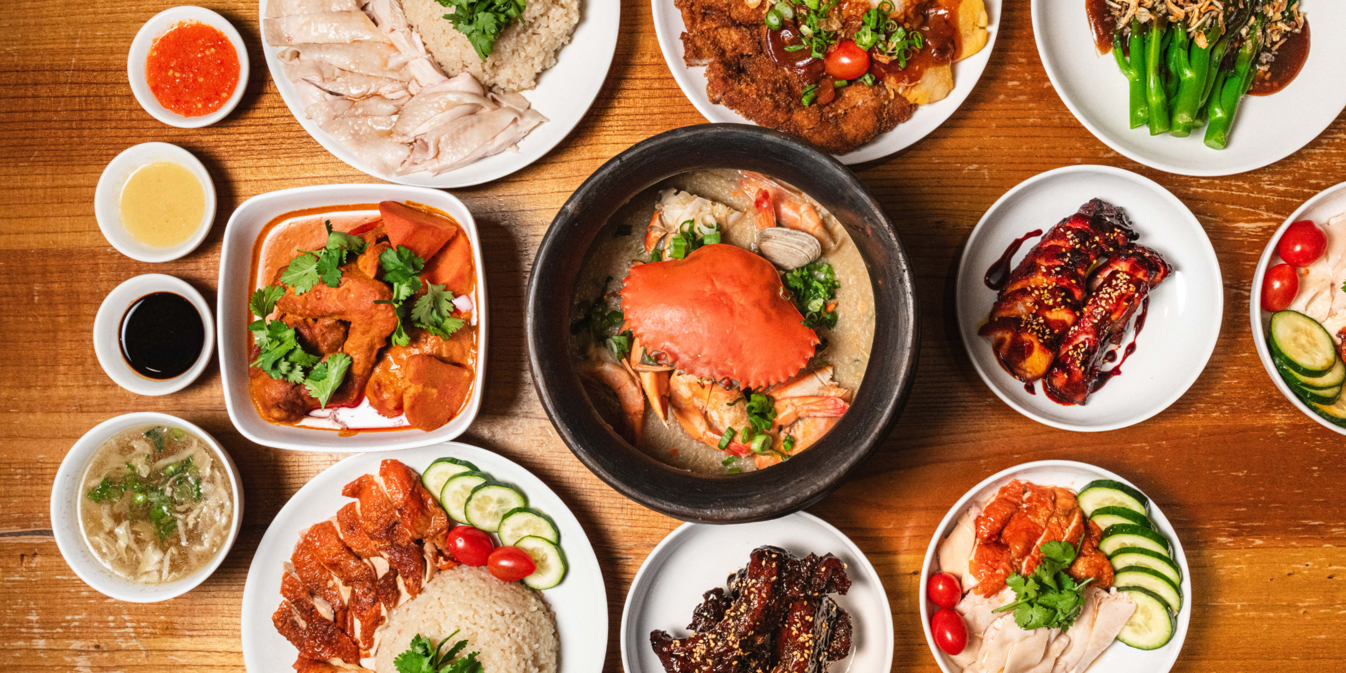 Arranged Food and Objects