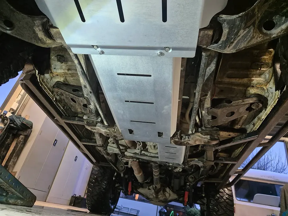 Thumbnail: Mitsubishi Pajero Gen 2 Bash Plates