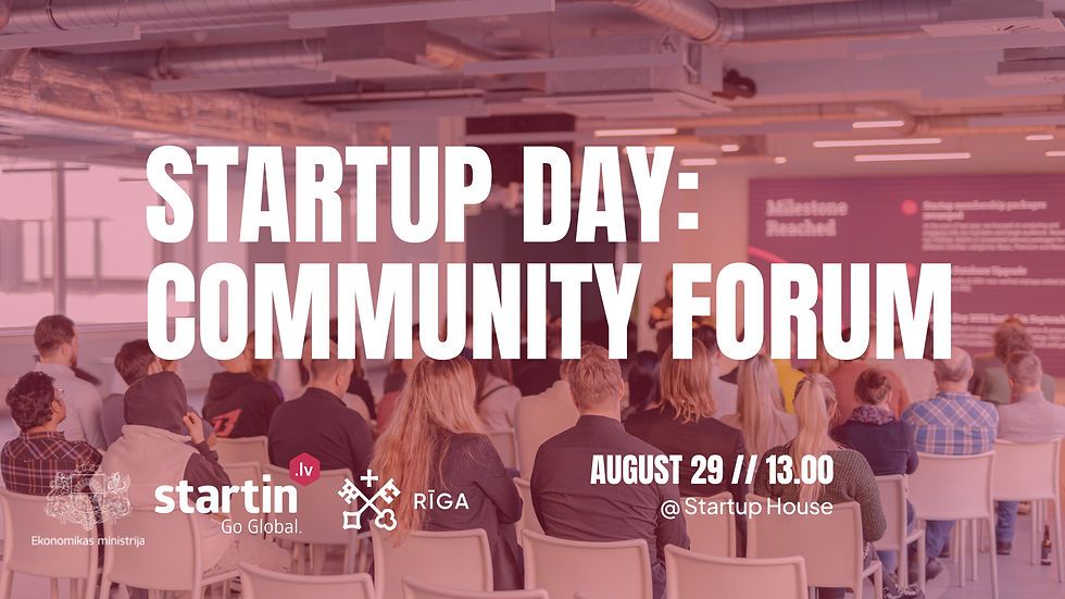 Startup Day: Community Forum