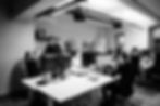 Monetizr employees working in their Startup House office
