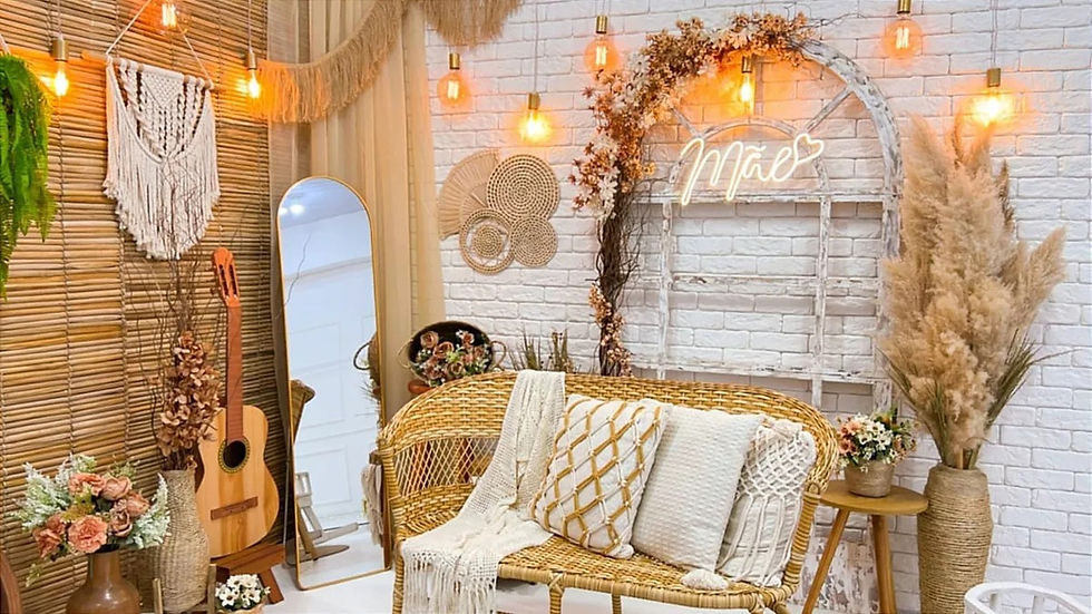 Miniatura: Kit Peneira De Palha - Decoração De Parede + 1 Leque Palha