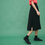 縮圖：Black Long Skirt