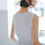 縮圖：Sleeveless Vest Embroidered Waist Smocking Dress