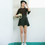 縮圖：Pleated High Waist Mini Skirt