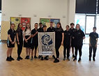 Group of Selsey Academy students recieving thier Ecology certifcations. 