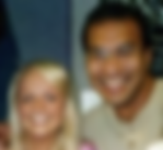 Hamish with Emma Bunton aka Baby Spice