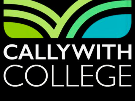 The logo for Callywith College