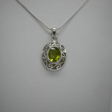 Collier Peridot
