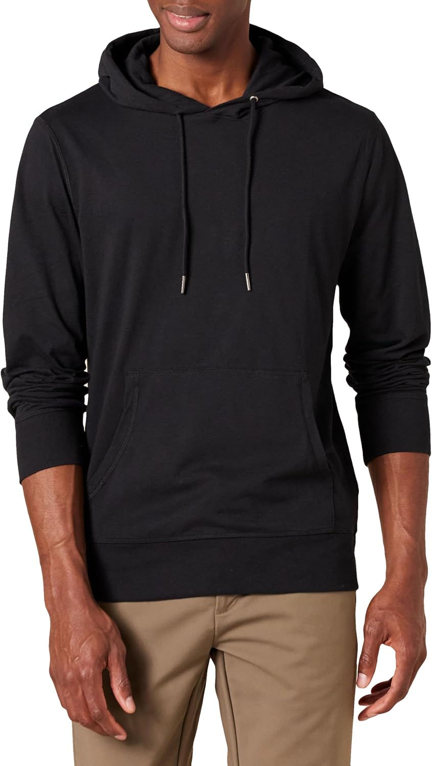 Thumbnail: Amazon Essentials Men's Lightweight Soft Jersey Pullover Hoodie