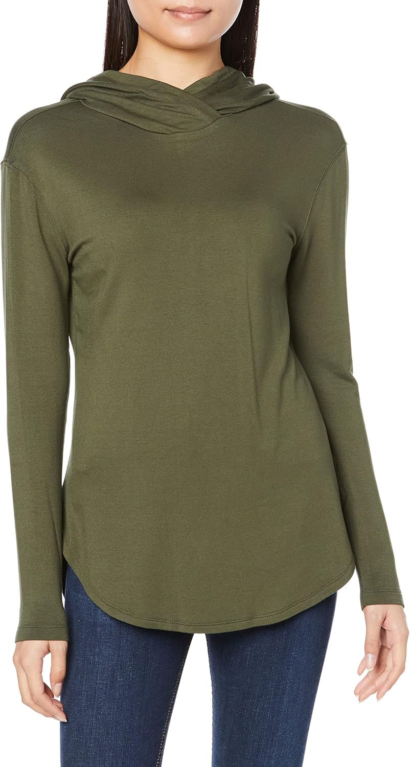 Thumbnail: Amazon Essentials Women's Supersoft Terry Hoodie, Standard-Fit Long-Sleeve