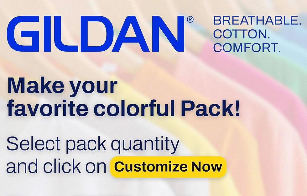 Thumbnail: Gildan 18500 Heavy Blend Unisex Bulk Hooded Sweatshirt, Custom Color Pack