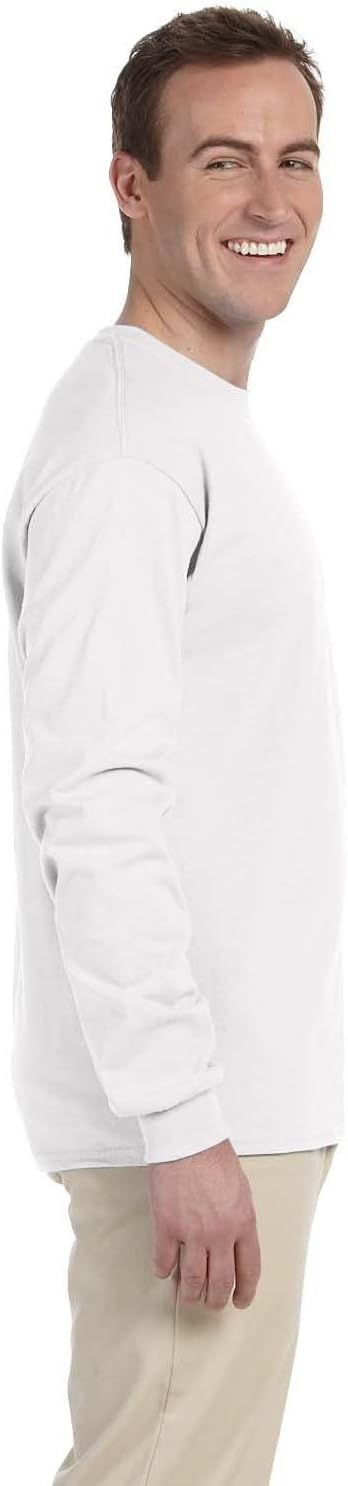 Thumbnail: Apparel Globe Men's Long Sleeve Cotton T-Shirt | Crew Neck Casual Everyday Tee