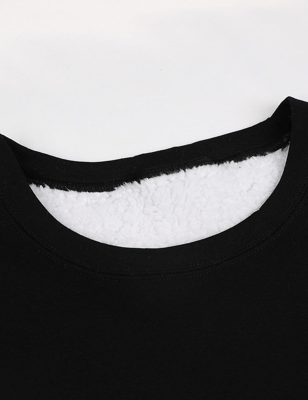 Thumbnail: Yeokou Women's Sherpa Lined Fleece Crewneck Sweatshirt Loungewear