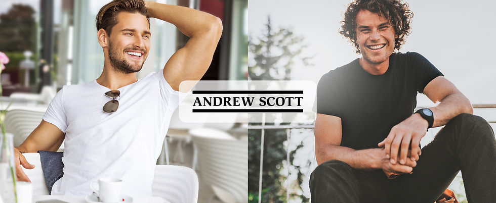 Thumbnail: Andrew Scott Men's V-Neck Undershirts, 100% Cotton Bulk Multipack