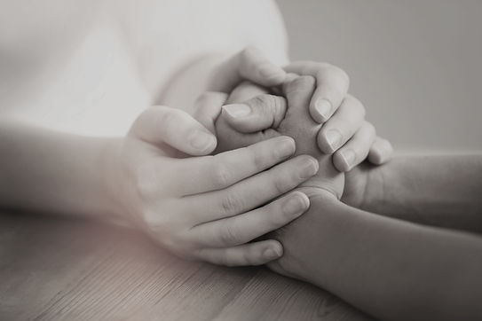 Supportive hand hold