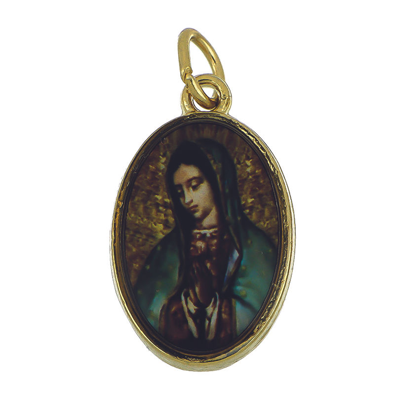 Miniatura: Medalla Ovalada Grande Doble Vista de: