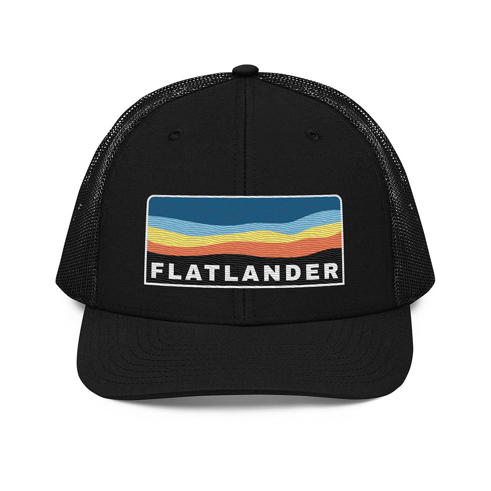 Thumbnail: Flatlander Sunset Trucker Hat